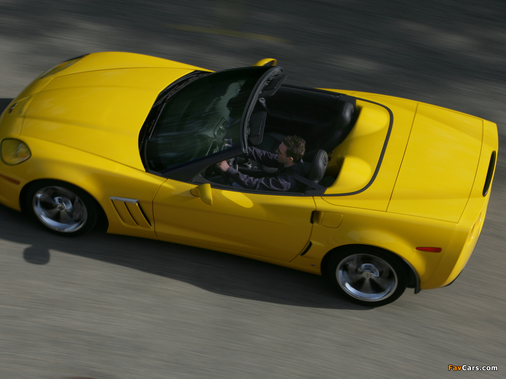 Chevrolet Corvette Grand Sport Convertible (C6) 2009–13 images (1024 x 768)