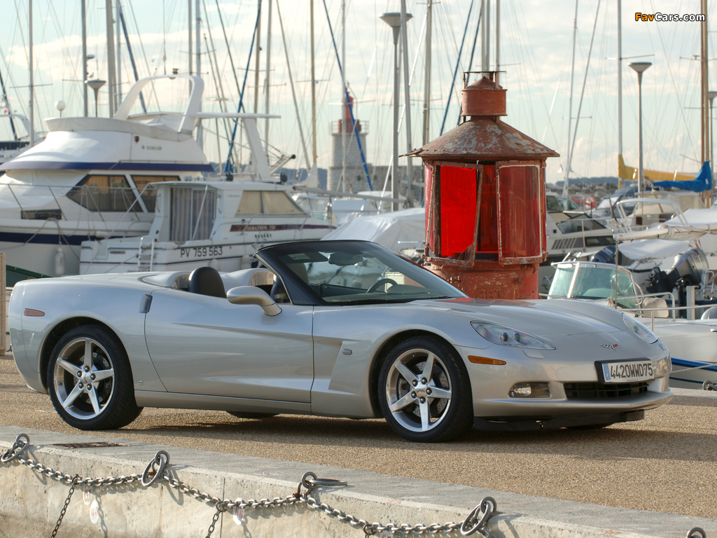 Images of Chevrolet Corvette Convertible (C6) 2004–2013 (1024 x 768)