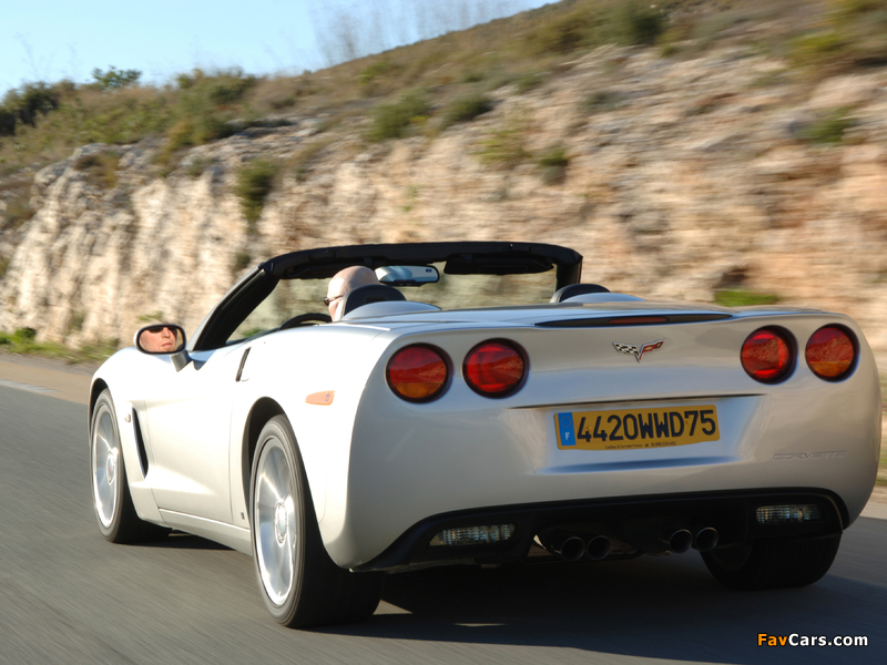 Images of Chevrolet Corvette Convertible (C6) 2004–2013 (800 x 600)