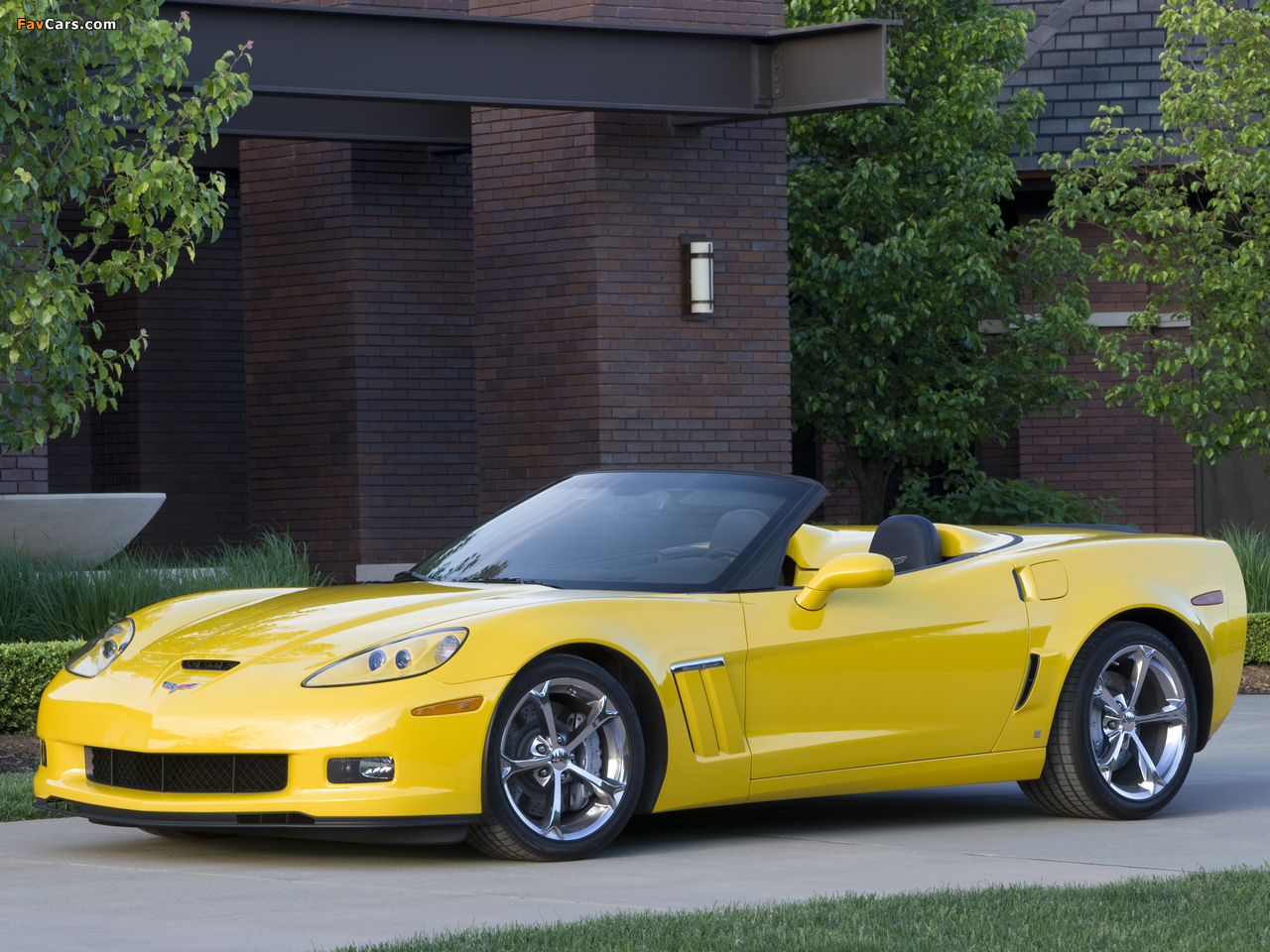 Photos of Chevrolet Corvette Grand Sport Convertible (C6) 2009–13 (1280 x 960)