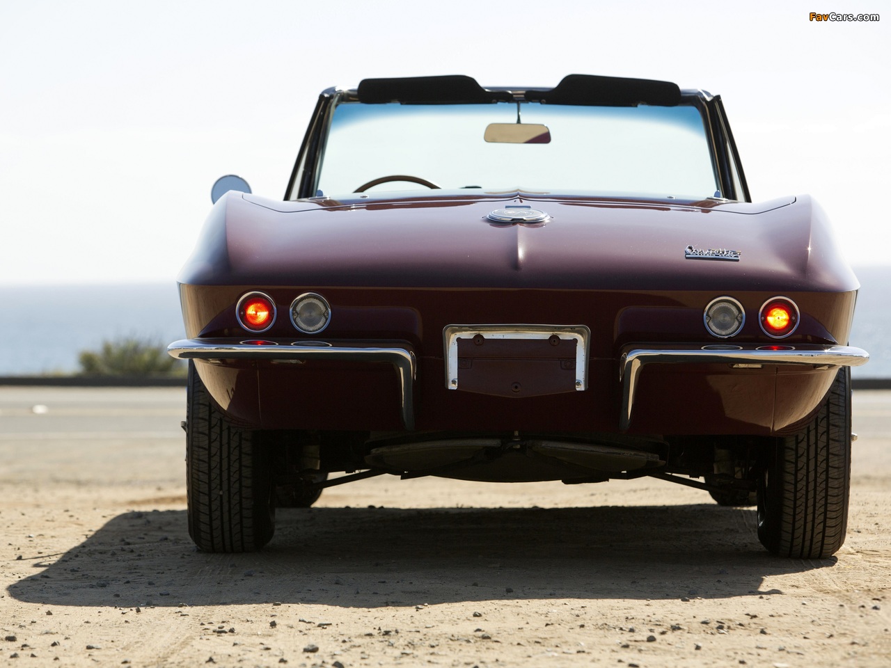 Chevrolet Corvette Sting Ray 327 Convertible (C2) 1966 wallpapers (1280 x 960)