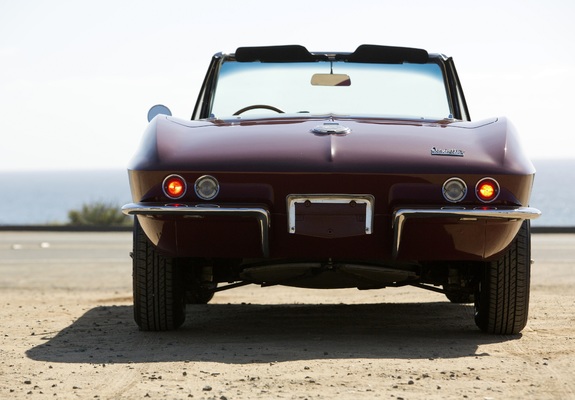 Chevrolet Corvette Sting Ray 327 Convertible (C2) 1966 wallpapers