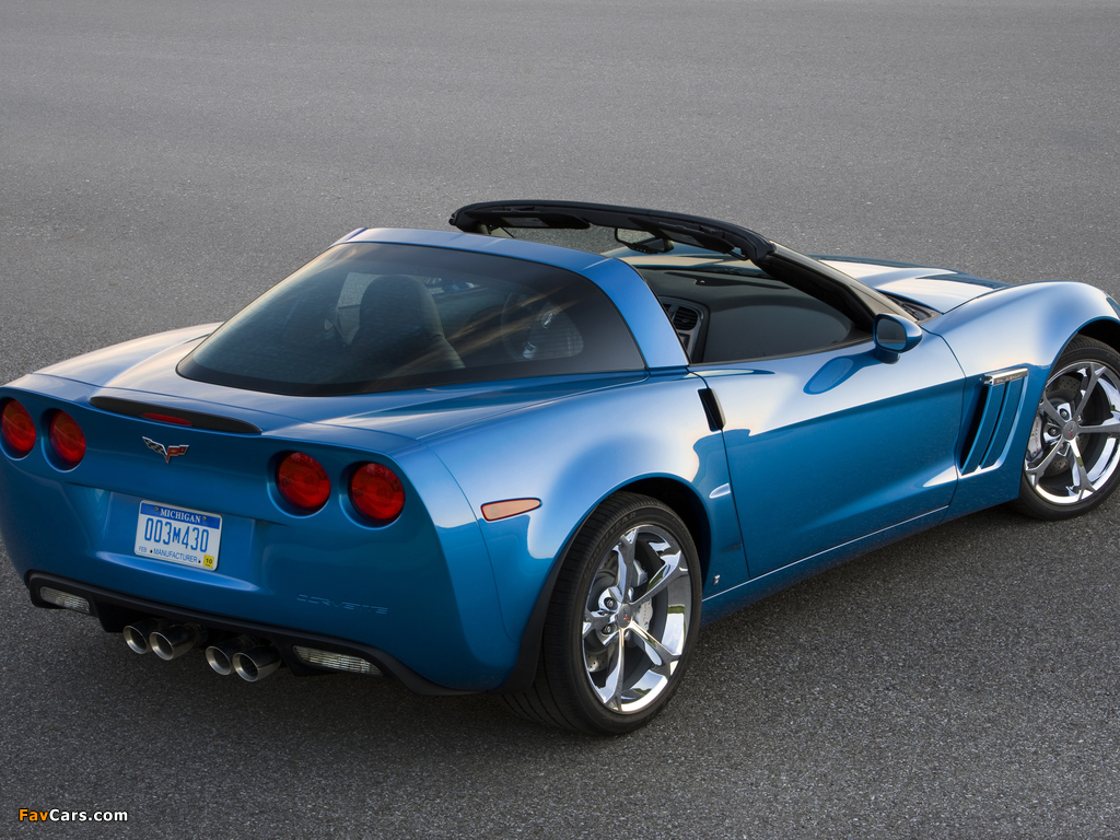 Chevrolet Corvette Grand Sport (C6) 2009–13 wallpapers (1024 x 768)