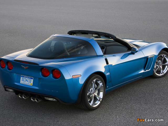 Chevrolet Corvette Grand Sport (C6) 2009–13 wallpapers (640 x 480)