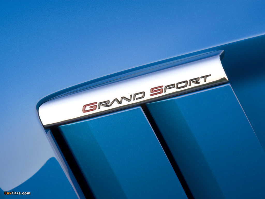 Chevrolet Corvette Grand Sport (C6) 2009–13 wallpapers (1024 x 768)