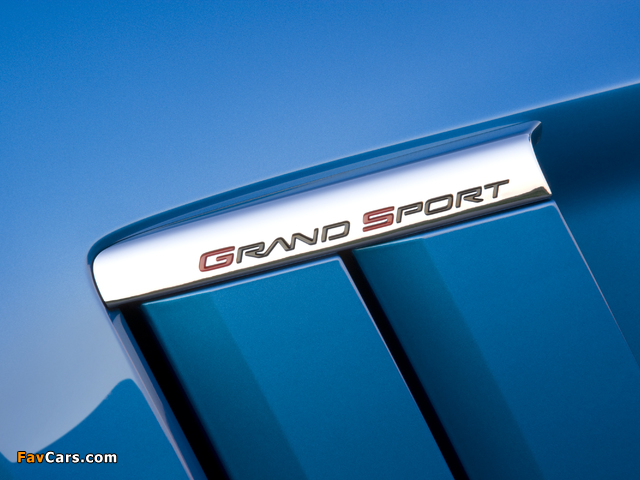 Chevrolet Corvette Grand Sport (C6) 2009–13 wallpapers (640 x 480)