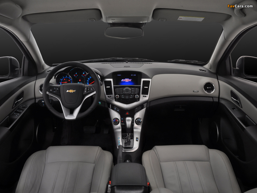 Chevrolet Cruze BR-spec (J300) 2011 wallpapers (1024 x 768)