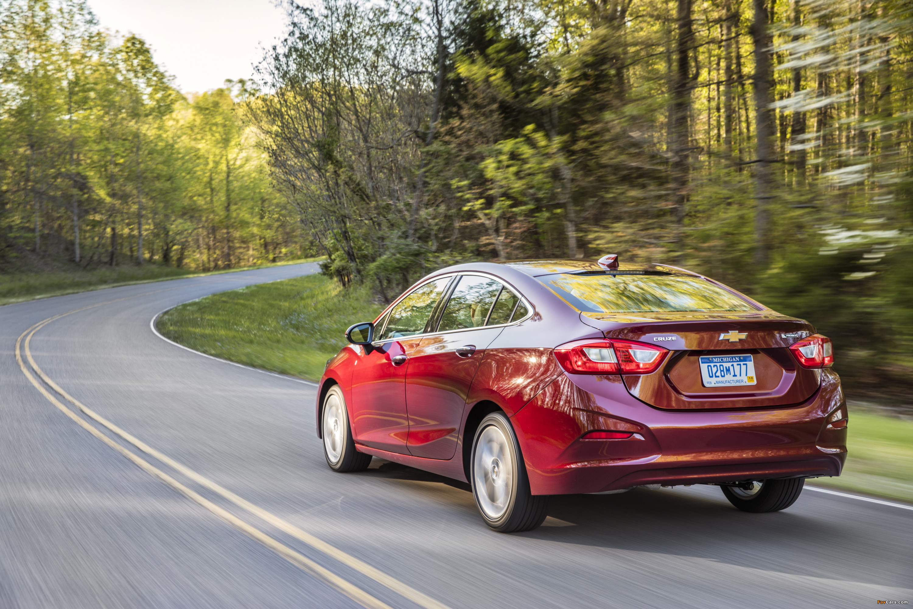 Chevrolet Cruze Premier North America 2016 photos (3000 x 2000)