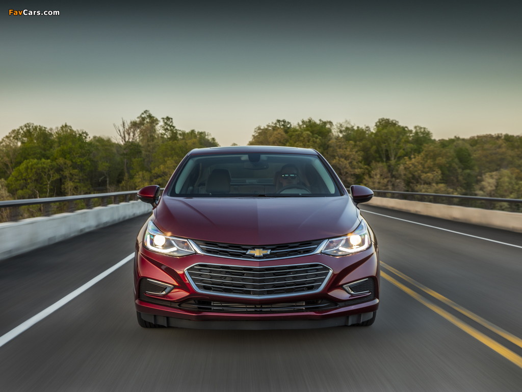 Images of Chevrolet Cruze Premier North America 2016 (1024 x 768)