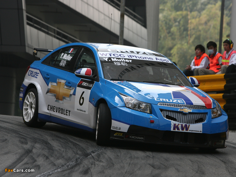 Chevrolet Cruze WTCC (J300) 2009–10 wallpapers (800 x 600)