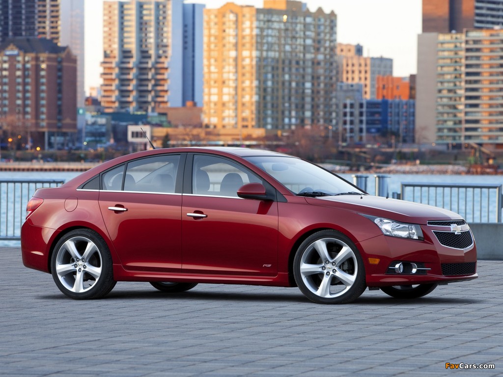 Chevrolet Cruze RS (J300) 2010 wallpapers (1024 x 768)
