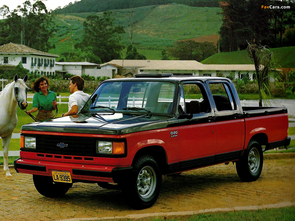 Chevrolet D-20 Crew Cab 1987 photos (1024 x 768)