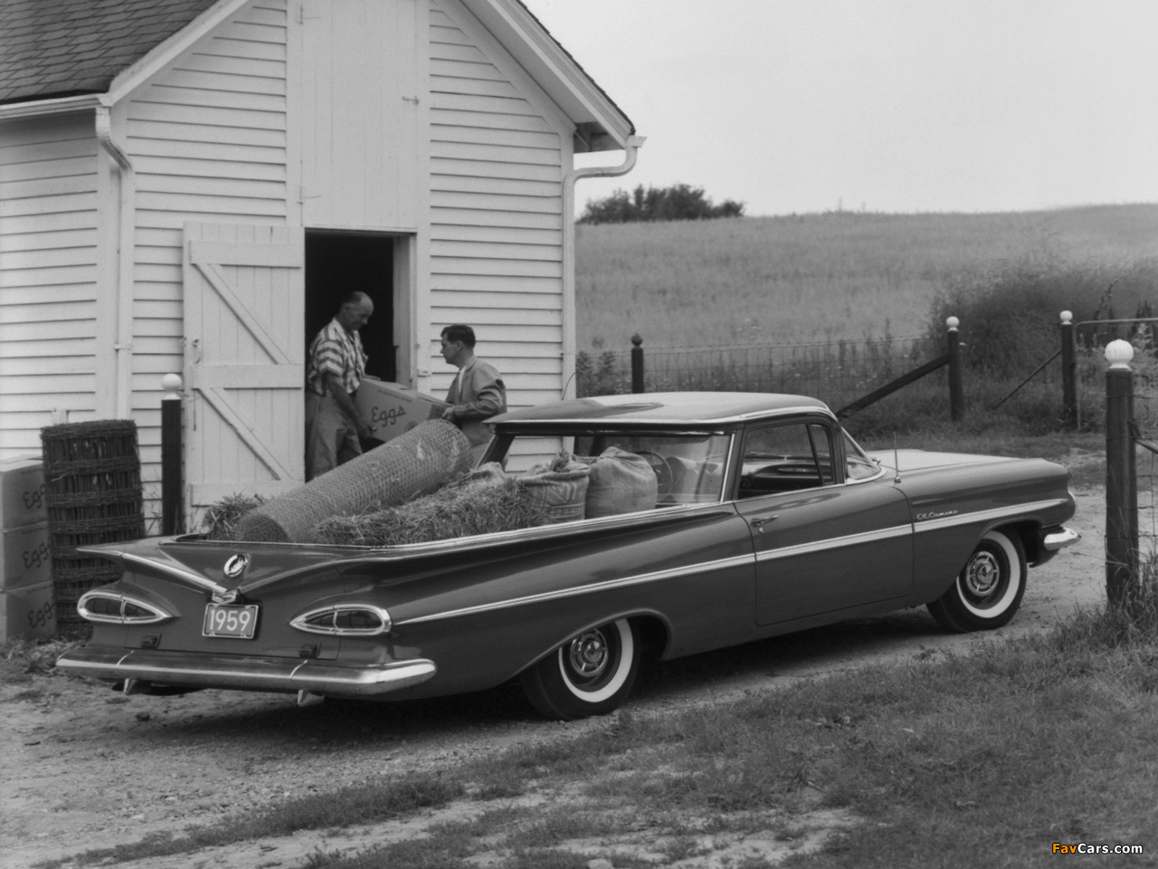 Chevrolet El Camino 1959 photos (1280 x 960)