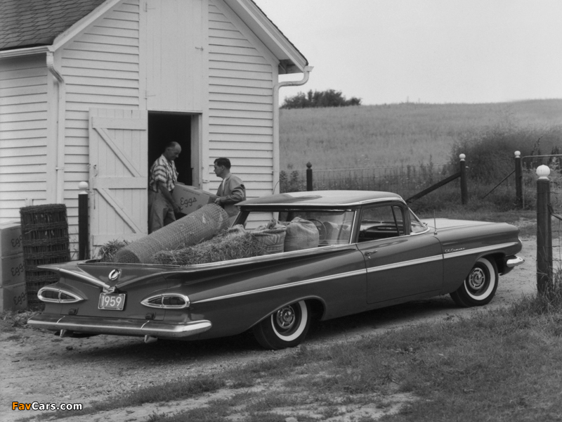 Chevrolet El Camino 1959 photos (800 x 600)