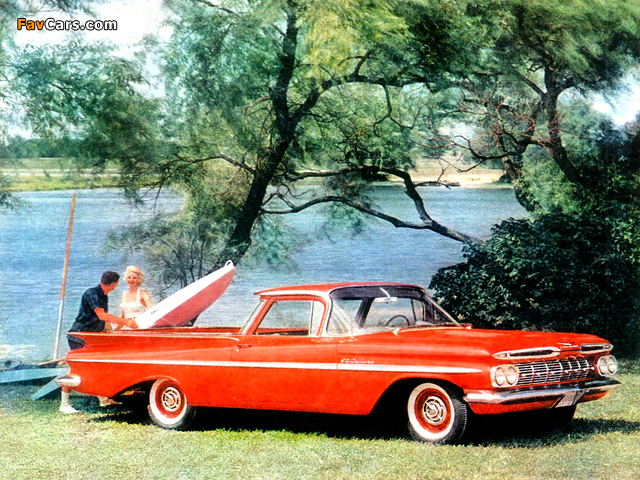 Chevrolet El Camino 1959 pictures (640 x 480)