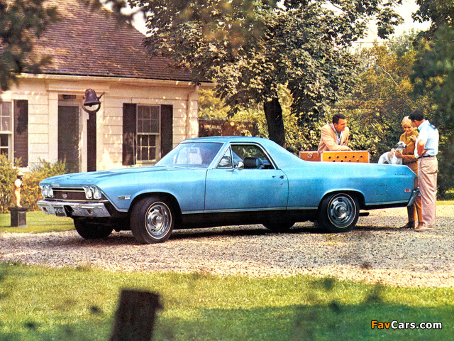 Chevrolet El Camino SS 1968 wallpapers (640 x 480)