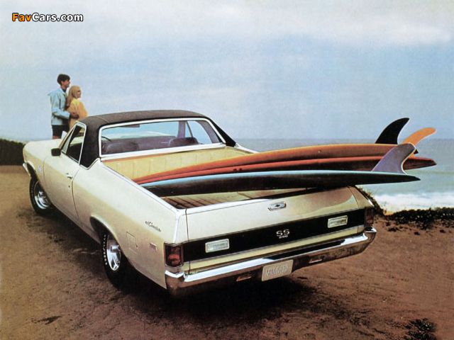 Chevrolet El Camino SS 1969 pictures (640 x 480)
