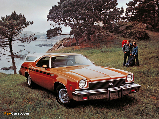 Chevrolet El Camino SS 1973–77 photos (640 x 480)