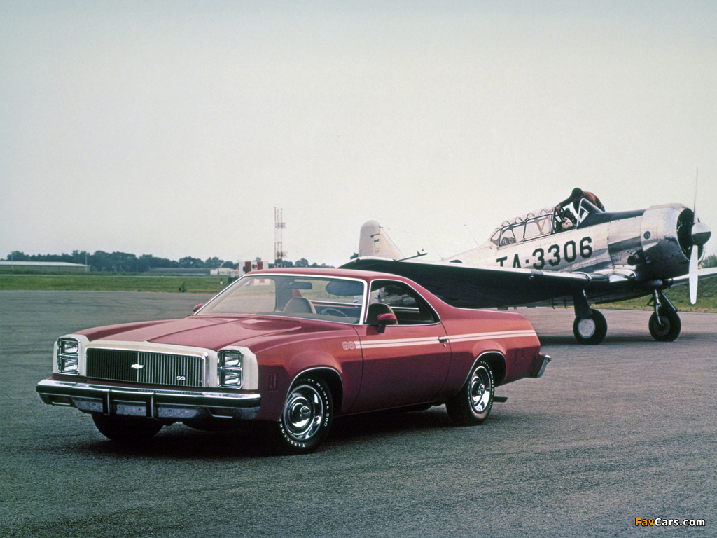 Chevrolet El Camino SS 1973–77 pictures (1024 x 768)