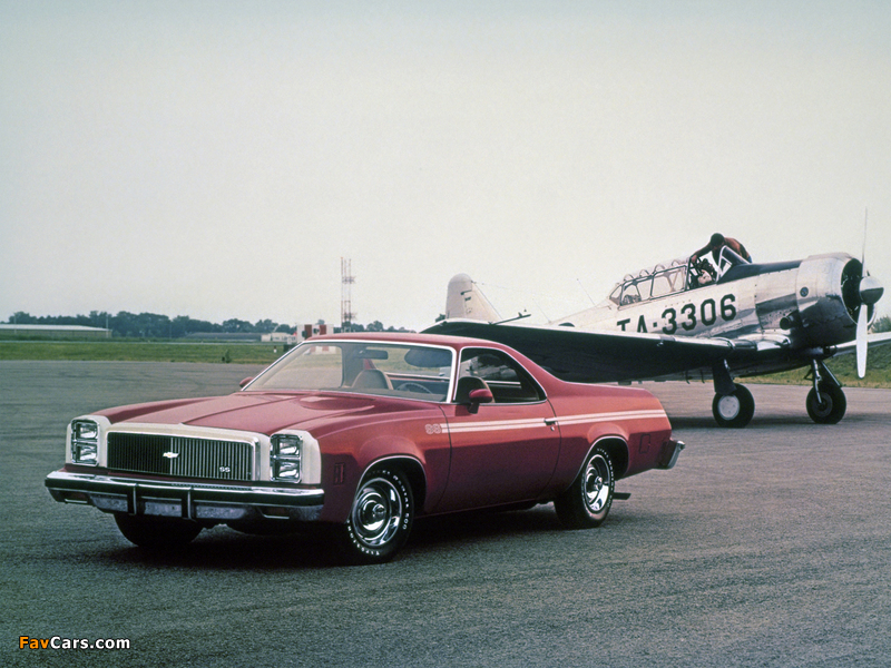 Chevrolet El Camino SS 1973–77 pictures (800 x 600)