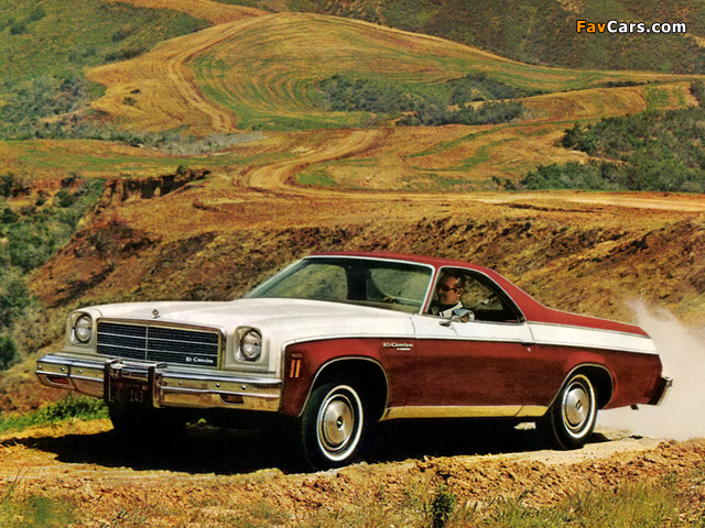Chevrolet El Camino Classic 1974 images (640 x 480)