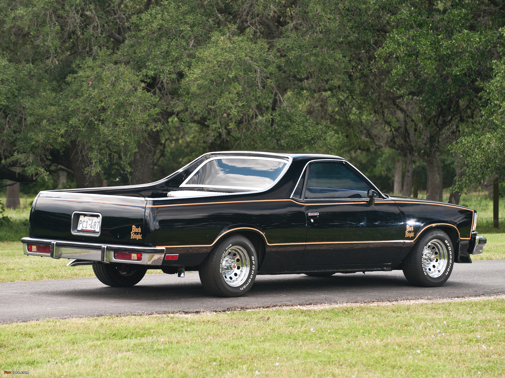 Chevrolet El Camino Black Knight 1978 images (2048 x 1536)