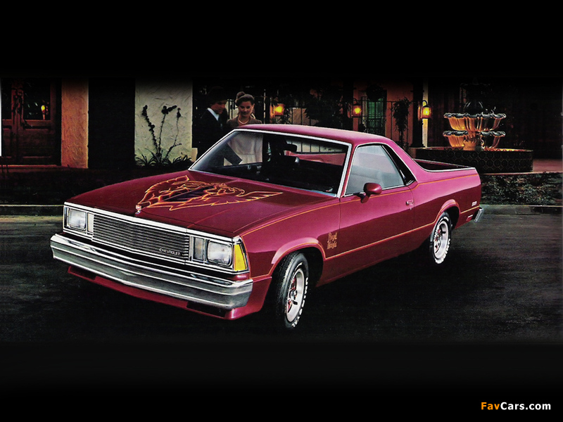 Chevrolet El Camino Royal Knight 1979–81 photos (800 x 600)