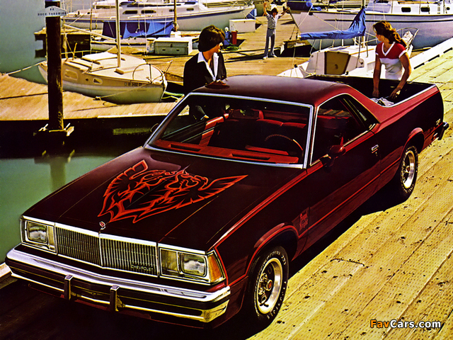 Chevrolet El Camino Royal Knight 1979–81 photos (640 x 480)