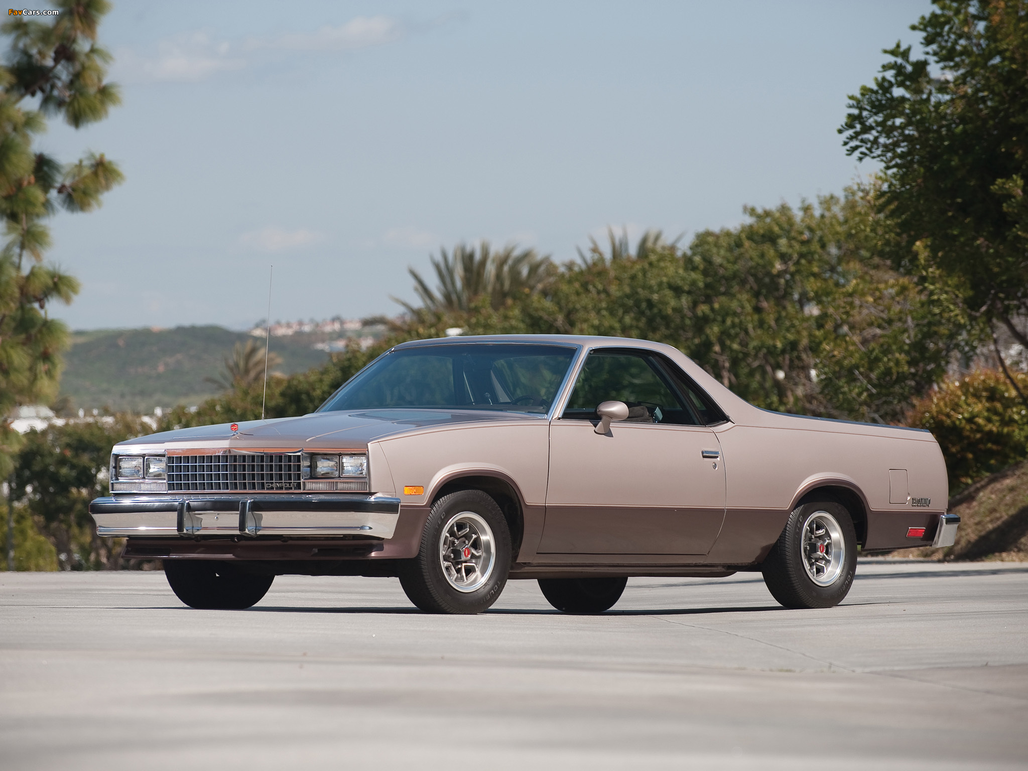 Chevrolet El Camino 1982–87 wallpapers (2048 x 1536)