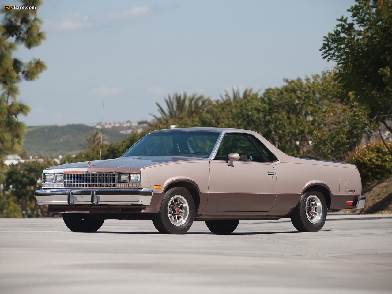 Chevrolet El Camino 1982–87 wallpapers (1280 x 960)