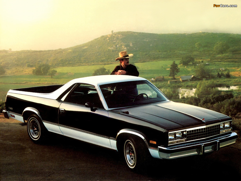 Chevrolet El Camino 1982–87 wallpapers (1024 x 768)