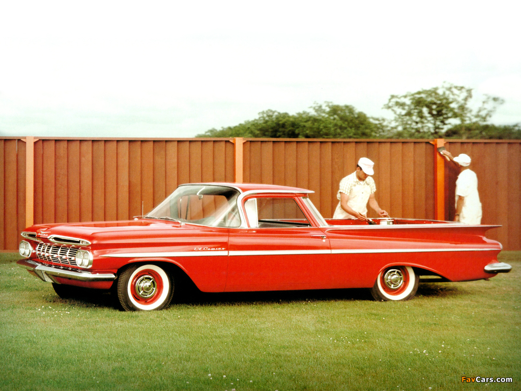 Chevrolet El Camino 1959 pictures (1024 x 768)
