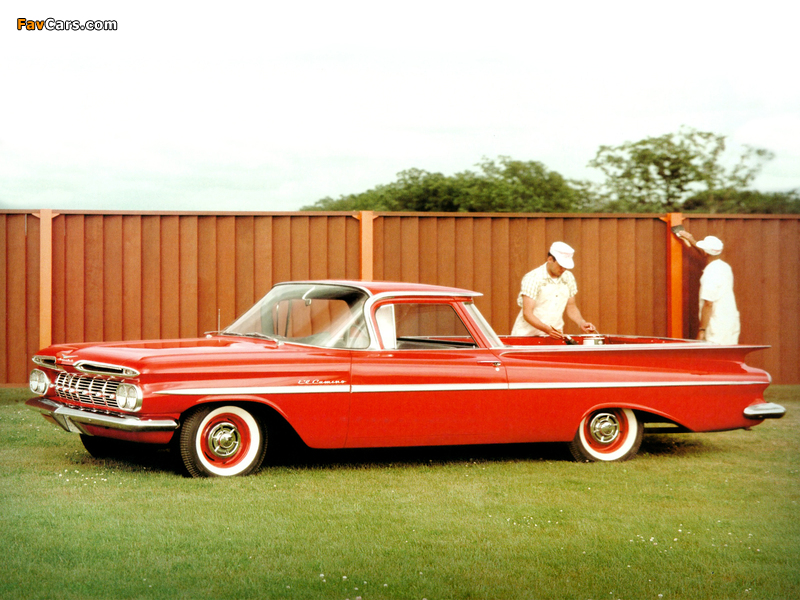 Chevrolet El Camino 1959 pictures (800 x 600)