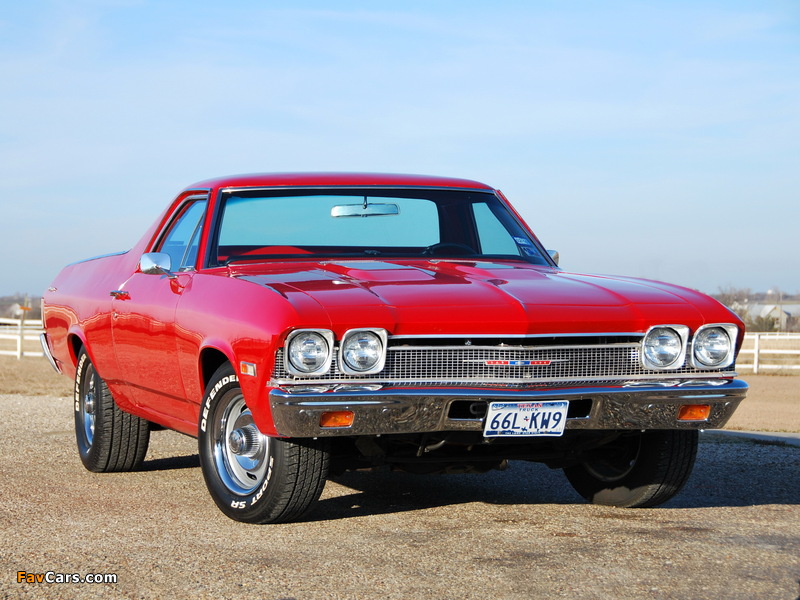 Chevrolet El Camino 1968 images (800 x 600)