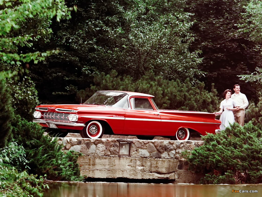 Images of Chevrolet El Camino 1959 (1024 x 768)