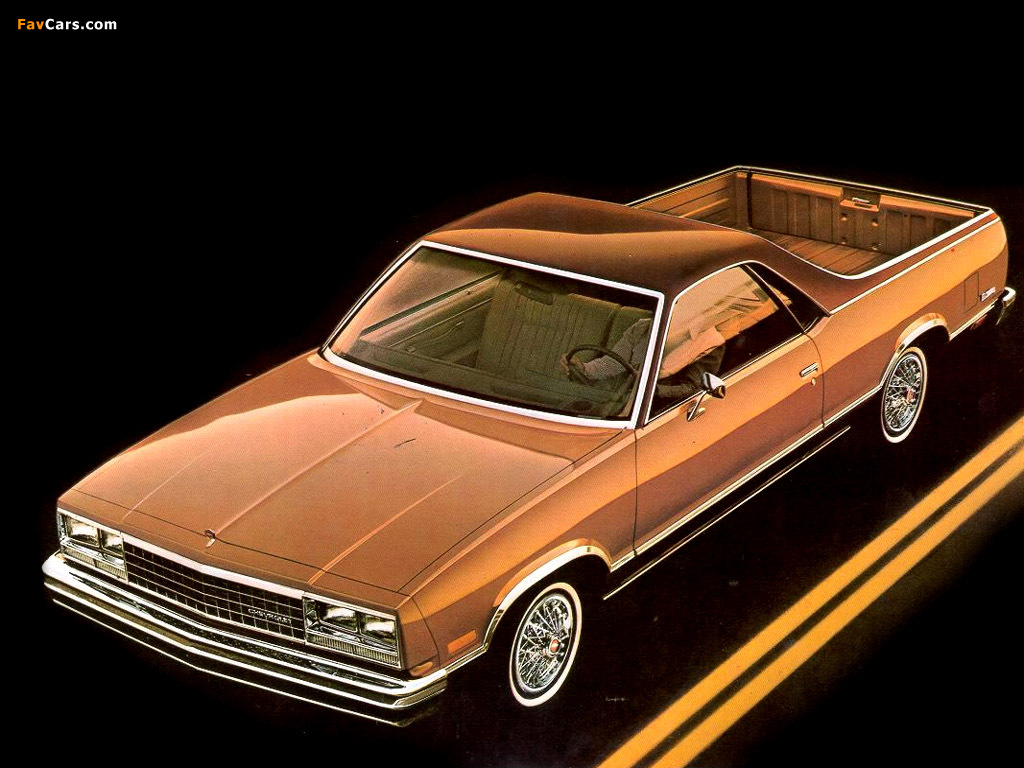 Images of Chevrolet El Camino Conquista 1982–87 (1024 x 768)