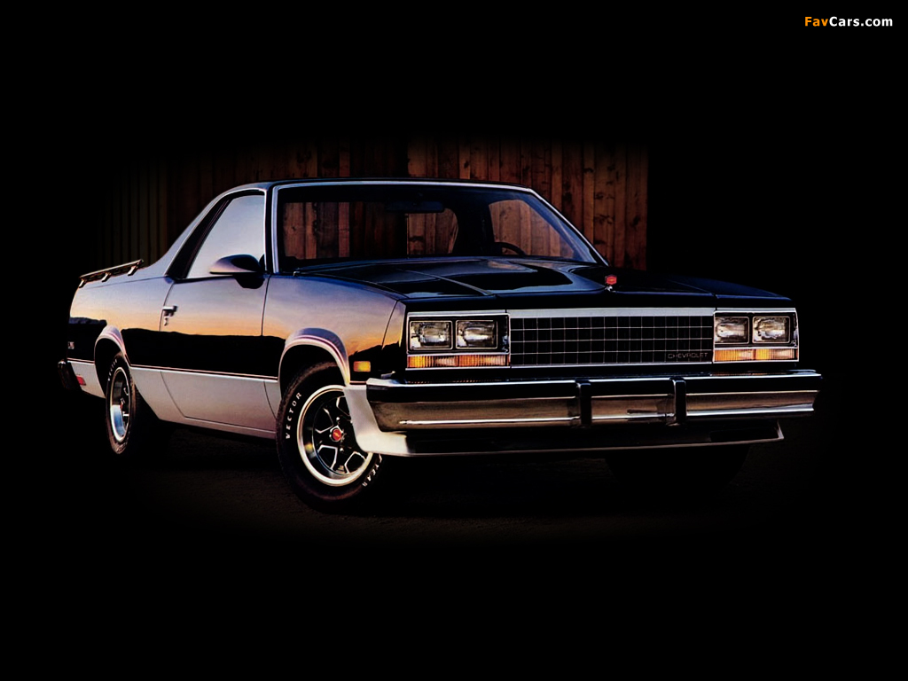 Images of Chevrolet El Camino SS 1982–87 (1024 x 768)