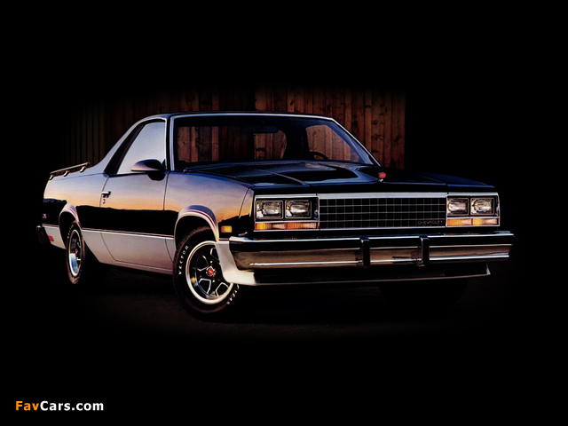 Images of Chevrolet El Camino SS 1982–87 (640 x 480)