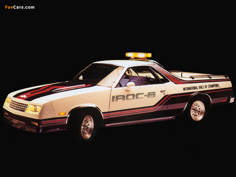 Images of Chevrolet El Camino IROC-S Pace Car by Choo Choo Customs 1984 (800 x 600)