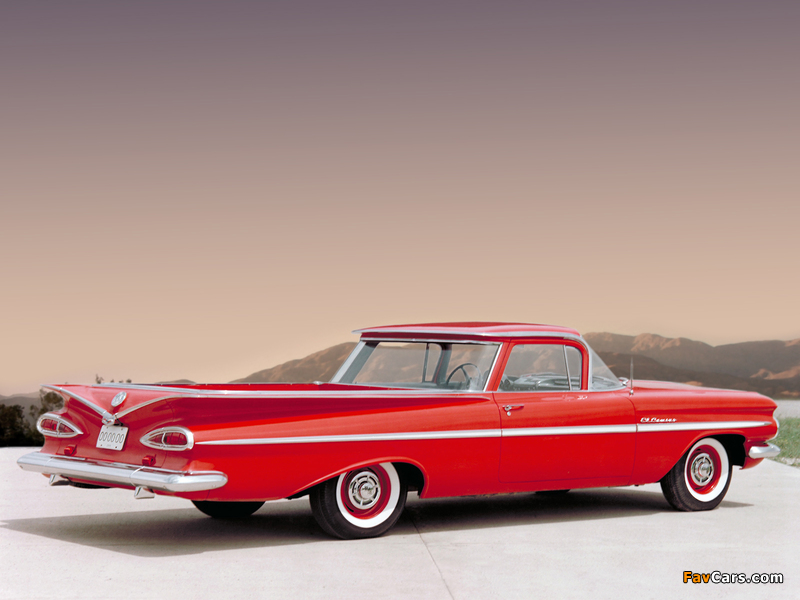 Photos of Chevrolet El Camino 1959 (800 x 600)