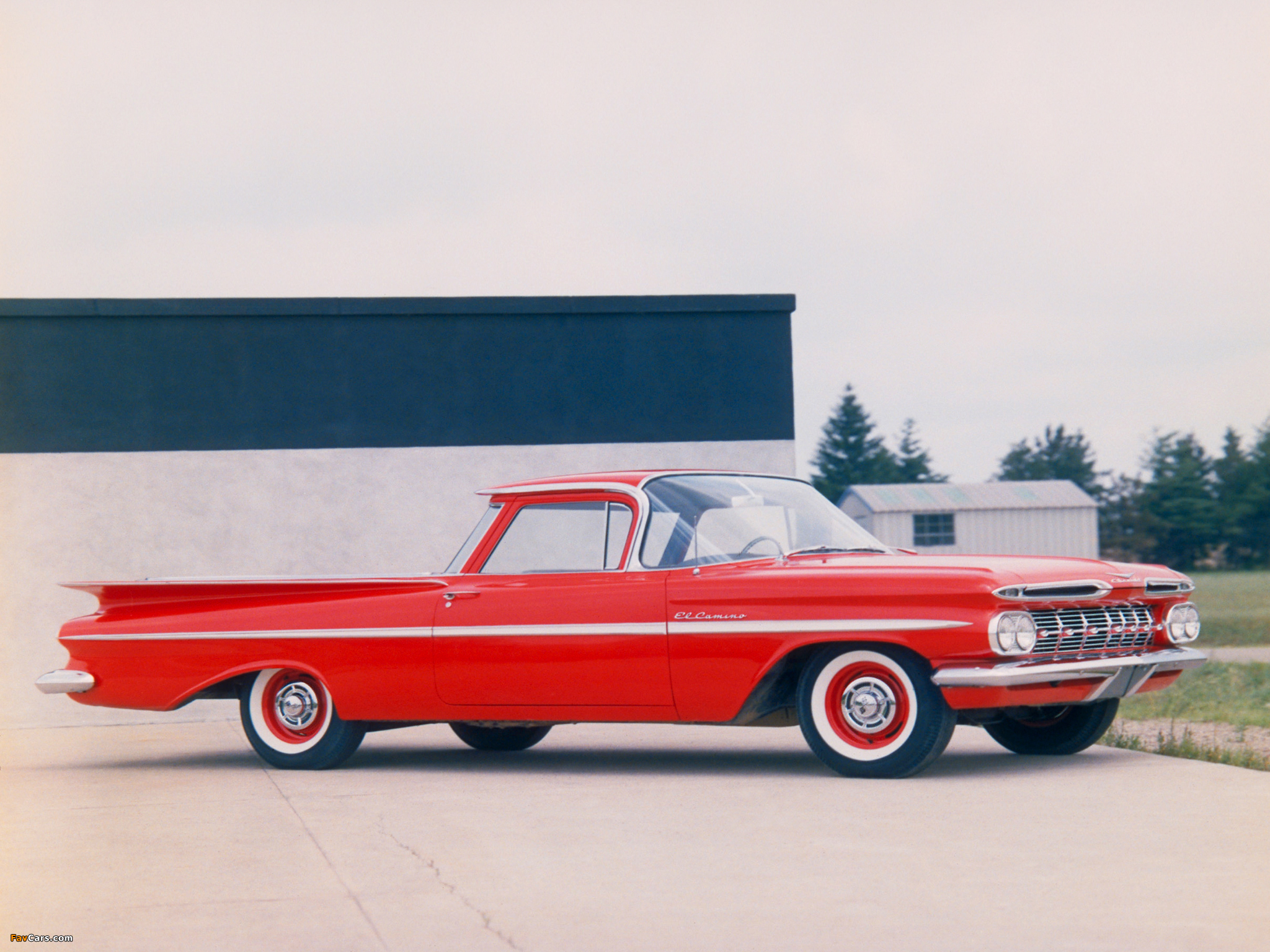 Pictures of Chevrolet El Camino 1959 (2048 x 1536)