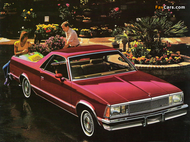 Pictures of Chevrolet El Camino 1978–81 (640 x 480)