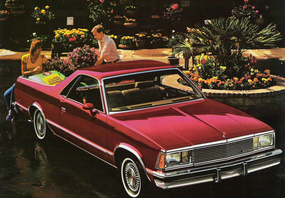 Pictures of Chevrolet El Camino 1978–81