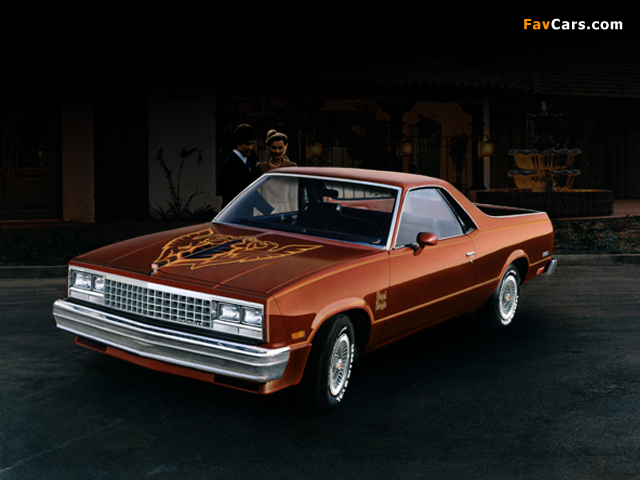 Pictures of Chevrolet El Camino Royal Knight 1983 (640 x 480)