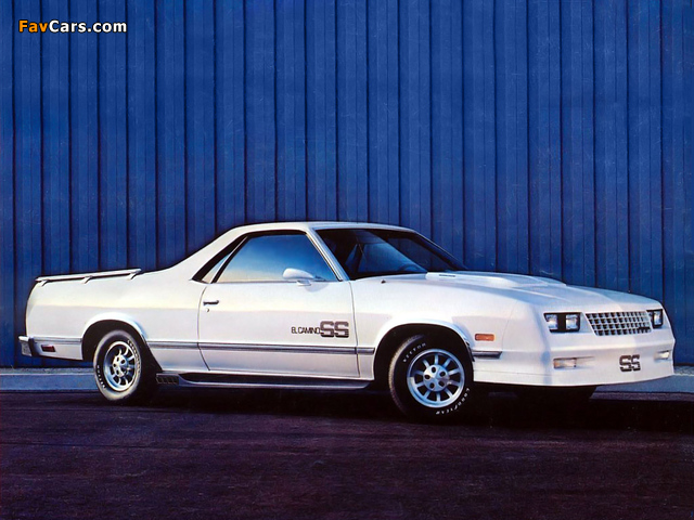 Pictures of Chevrolet El Camino SS by Choo Choo Customs 1984–87 (640 x 480)