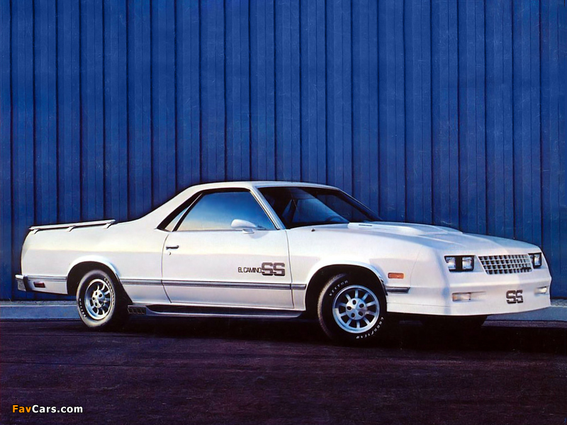 Pictures of Chevrolet El Camino SS by Choo Choo Customs 1984–87 (800 x 600)