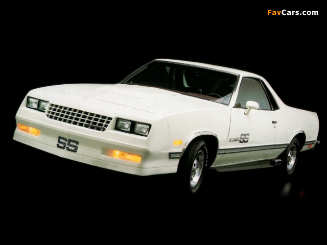 Pictures of Chevrolet El Camino SS by Choo Choo Customs 1984–87 (640 x 480)