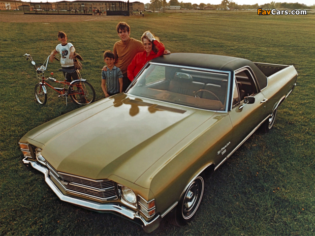Chevrolet El Camino 1971 wallpapers (640 x 480)