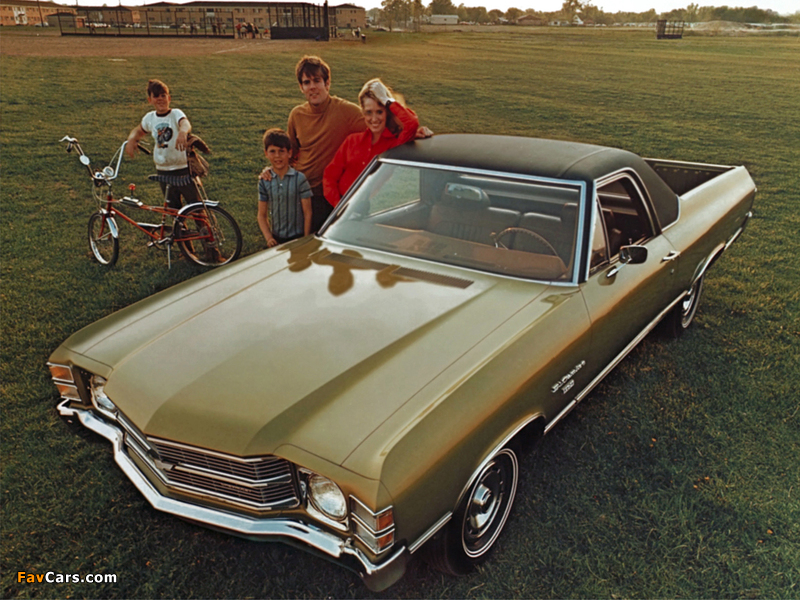 Chevrolet El Camino 1971 wallpapers (800 x 600)