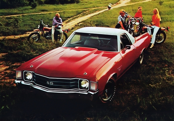 Chevrolet El Camino SS 1972 wallpapers